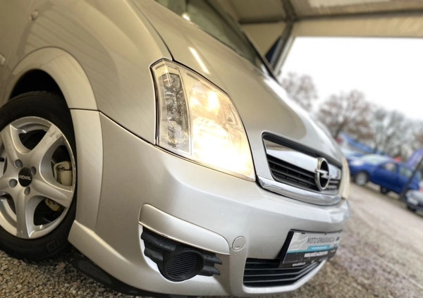 Opel Meriva cena 10900 przebieg: 158543, rok produkcji 2006 z Bieruń małe 407